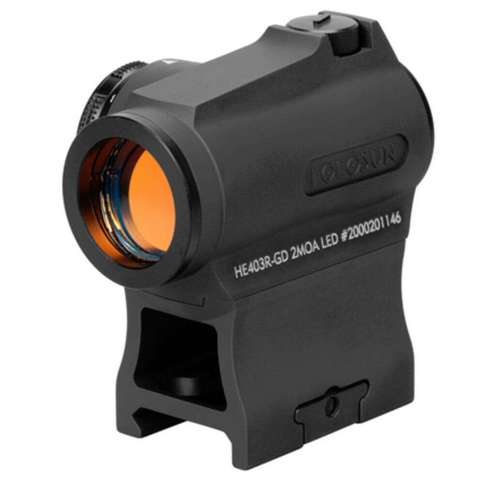 Sights Lasers Holosun Technologies Unlimited HOLOSUN HE403R-GD        MCR GLD DT 2MOA RTY SWTCH • Model: Unlimited